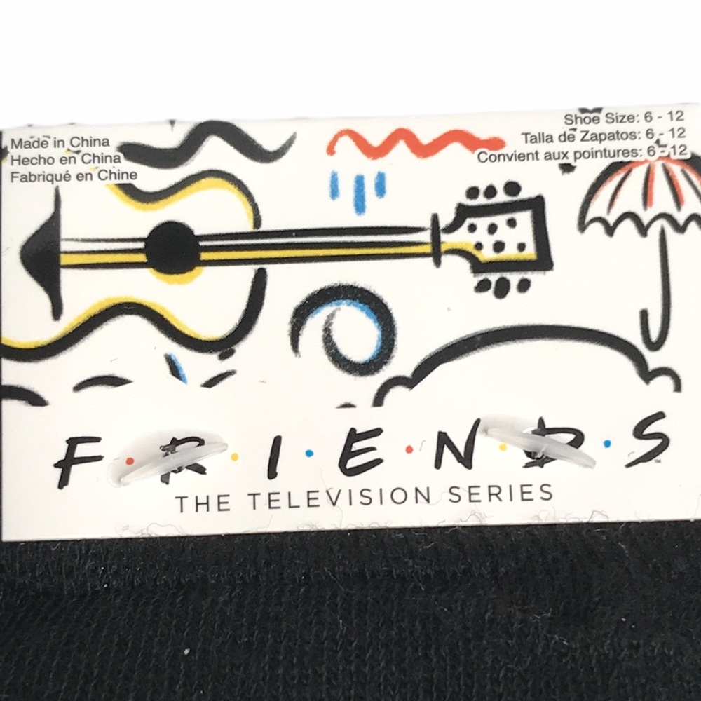 Hyp Friends Central Perk Socks, 2 Pairs, Black - Picture 2 of 7